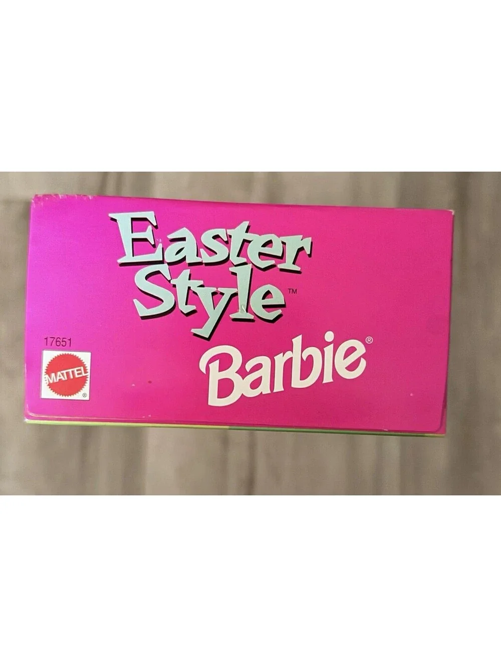 Vintage 90's Easter Style Barbie Doll Special Edition 1997 Mattel 17651 NIB